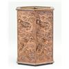 Image 3 : Chinese Hexagonal Carved Bamboo Brush Pot
