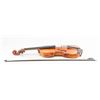 Image 3 : Czechoslovakia Violin Signed w/Bow & Wooden Case