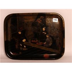 Japanese 19th C. Lacquerware Tray