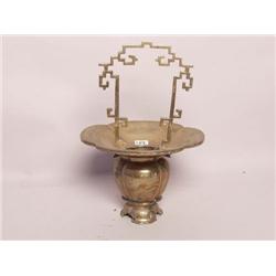 Antique Chinese Brass Temple Vessel