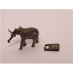 Antique Brass Elephant