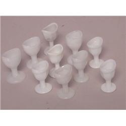 Vintage Eyewash Glasses - Milk Glass
