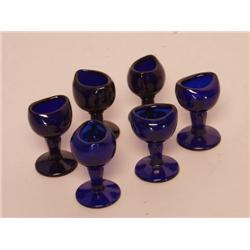 Vintage Eyewash Glasses - Cobalt Blue