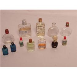 Various European Perfume Bottles