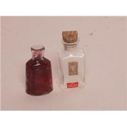 Two Vintage Perfume Bottles