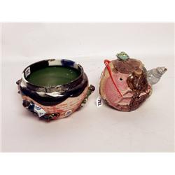 Two Items of Japanese Ceramics