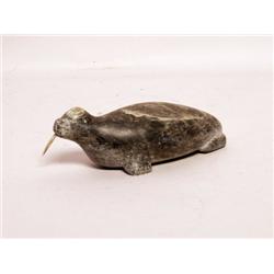 Inuit Soapstone Sculpture - Walrus
