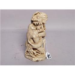 Mastodon Fossil Ivory Carving