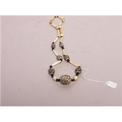 Islamic Carved Bead Prayer Necklace