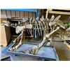 Image 1 : HUAYANGOSAURUS FULL SKELETON ON STEEL FRAME WOOD TRAY, STEGOSAURID FOUND IN CHINA FROM THE