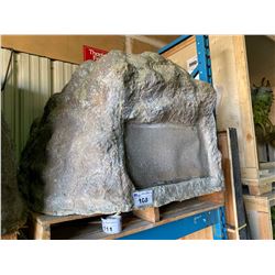 FIBER GLASS ROCK SPEAKER ENCLOSURE WITH ACCESS DOOR