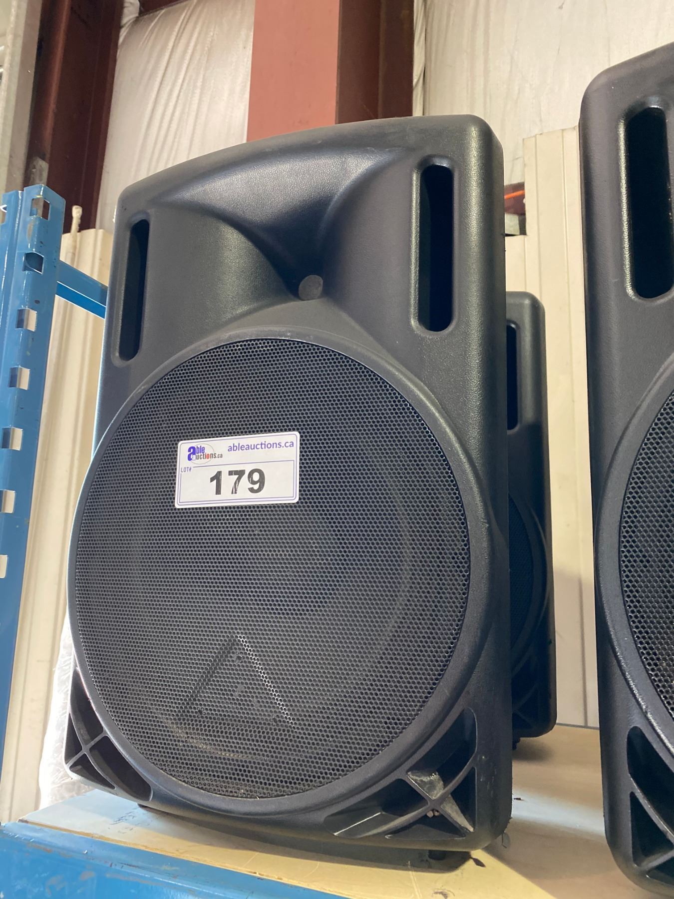 PAIR OF BEHRINGER EUROLIVE B212D POWERED SPEAKERS Able Auctions
