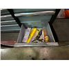 Image 8 : BYNFORD PRO ROLLING TOOL CHEST WITH 11 DRAWERS, 1 CABINET AND BENCH TOP VISE.