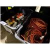 Image 2 : 5 BINS OF EXHIBIT SUPPLIES