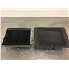 Image 1 : (2) NCR 445-0731783 LCD TOUCHSCREEN PANEL *1 PANEL MISSING FRONT FACE COVER*