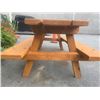 Image 2 : Hand Made West Coast Cedar Extra-Large Picnic Table