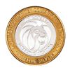 Image 1 : .999 Fine Silver MGM Grand Las Vegas, Nevada $10 Limited Edition Gaming Token