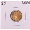 Image 1 : 2000 $5 American Gold Eagle Coin