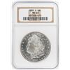 Image 1 : 1880-S $1 Morgan Silver Dollar Coin NGC MS65