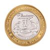 Image 2 : .999 Silver Flamingo Hilton Las Vegas, Nevada $10 Casino Limited Edition Gaming Token