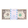 Image 1 : Pack of (100) Consecutive 2013 $1 Federal Reserve STAR Notes Cleveland