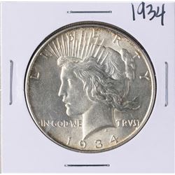 1934 $1 Peace Silver Dollar Coin