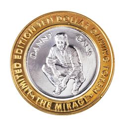 .999 Silver The Mirage Las Vegas, Nevada $10 Casino Gaming Token Limited Edition