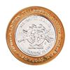 Image 2 : .999 Silver Treasure Island Las Vegas $10 Casino Gaming Token Limited Edition