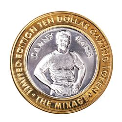 .999 Silver The Mirage Las Vegas, Nevada $10 Casino Gaming Token Limited Edition