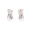 Image 1 : 18KT White Gold 1.13 ctw Diamond Earrings