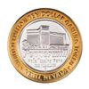 Image 2 : .999 Silver Peppermill Hotel Casino Reno, NV $10 Casino Limited Edition Gaming Token