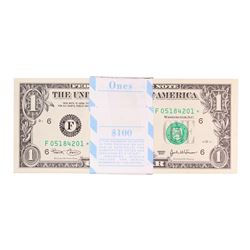Pack of (100) Consecutive 2003 $1 Federal Reserve STAR Notes Atlanta