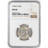 Image 1 : 1959-D Washington Quarter Coin NGC MS66