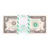 Image 1 : Pack of (100) Consecutive 2013 $2 Federal Reserve STAR Notes San Francisco