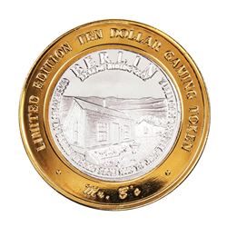 .999 Silver Mr. B's Casino Mill City, NV $10 Casino Limited Edition Gaming Token
