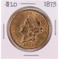 1873 $20 Liberty Head Double Eagle Gold Coin
