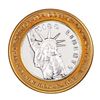 Image 1 : .999 Fine Silver New York New York Las Vegas, Nevada $10 Limited Edition Gaming Token
