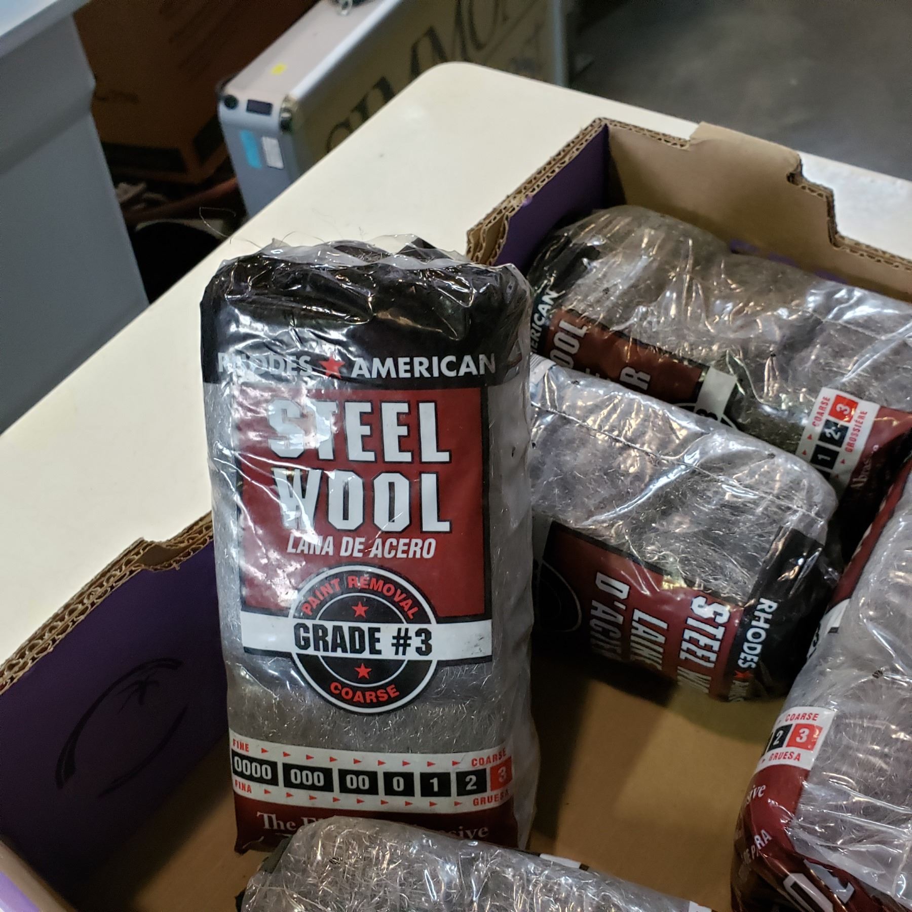 BOX NEW STEEL WOOL - Big Valley Auction