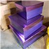 Image 2 : CASE OF NEW PURPLE NESTING BOXES