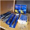 Image 1 : 2 LASER LEVELS, 60 PIECE GREASE ACCESSORY KIT, AND SPARK PLUG SOCKETS