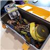 Image 2 : TOOLBOX W/ SCREWDRIVERS, DEADBOLTS, STRAP