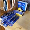 Image 1 : 2 LASER LEVELS, 60 PIECE GREASE ACCESSORY KIT, AND SPARK PLUG SOCKETS