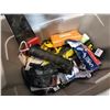 Image 2 : TOTE OF TOOLS, RYOBI CORDLESS DRILL AND IMPACT