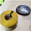 Image 1 : CUTTING DISCS AND CAUTION TAPE