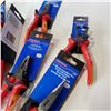 Image 2 : LOT OF NEW BENT LONG NOSE PLIERS AND WIRE STRIPPERS