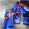 Image 3 : 3 INDUSTRIAL STRAP WRENC SETS AND PRYBARS