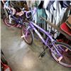 Image 1 : HUNTRESS GIRLS BMX NO SEAT AND DISNEY TINKERBELL BIKE