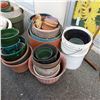 Image 3 : LOT OF VARIOUS SIZED PLANTERS