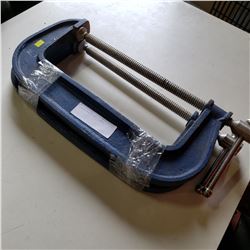 2 BLUE HEAVY DUTY CLAMPS