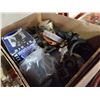 Image 2 : BOX OF EXTENSION CORDS AND BOX OF CAMP STOVE, ETC